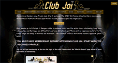 Desktop Screenshot of clubjoi.com