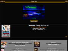 Tablet Screenshot of clubjoi.com